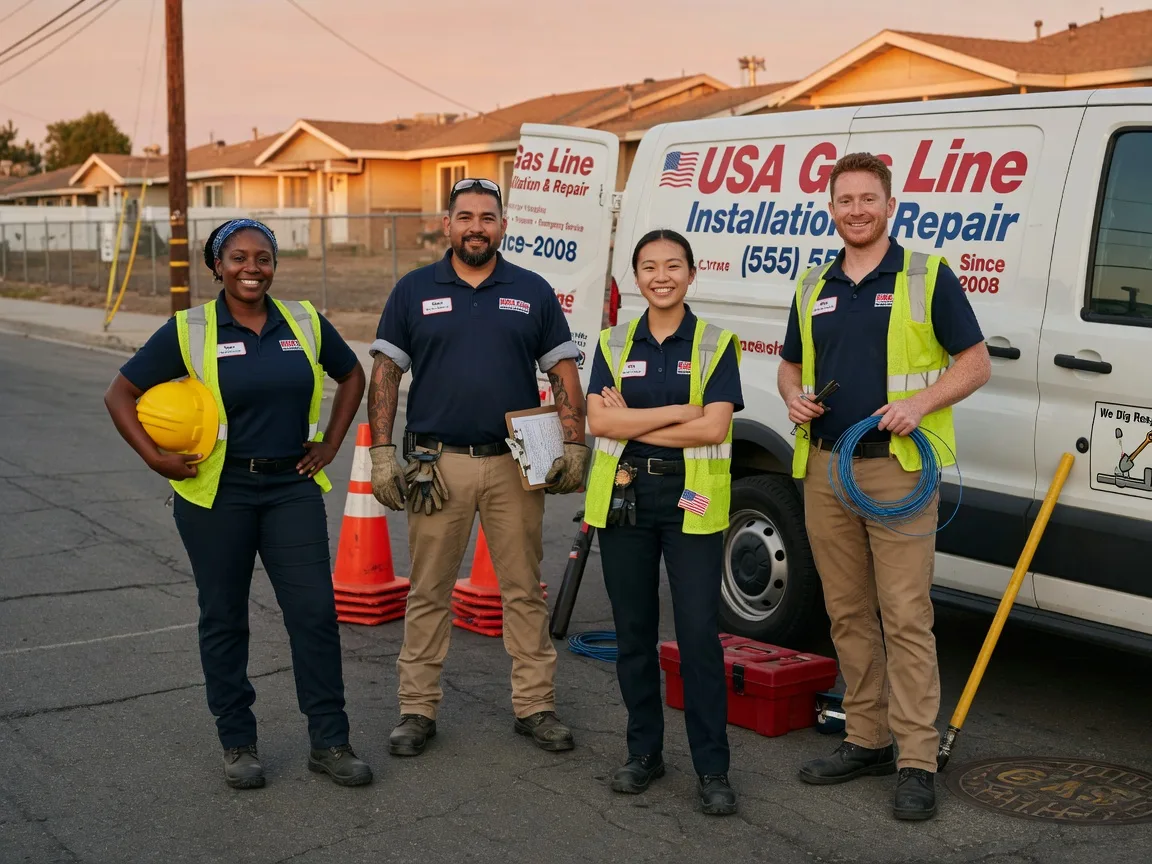 Gas Line Installation company in West Milton, PA